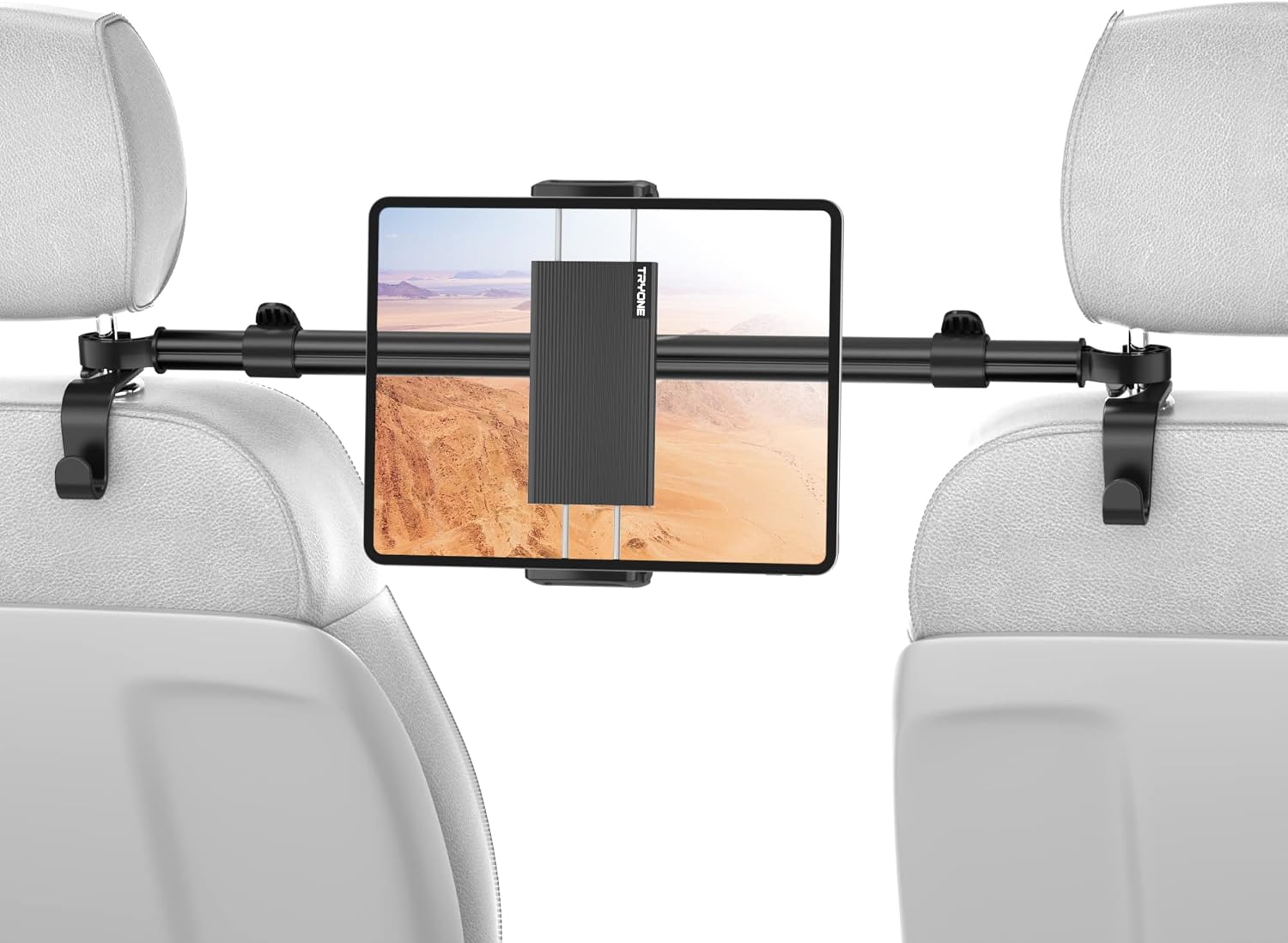 Car Tablet Holder Mount for iPad: Headrest Tablet Stand for Car Back Seat Compat...