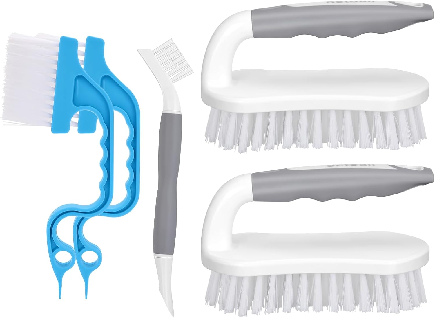 SetSail Cleaning Brush 5-Pack Set for Deep Cleaning Heavy-Duty Scrub Brush, Grou...