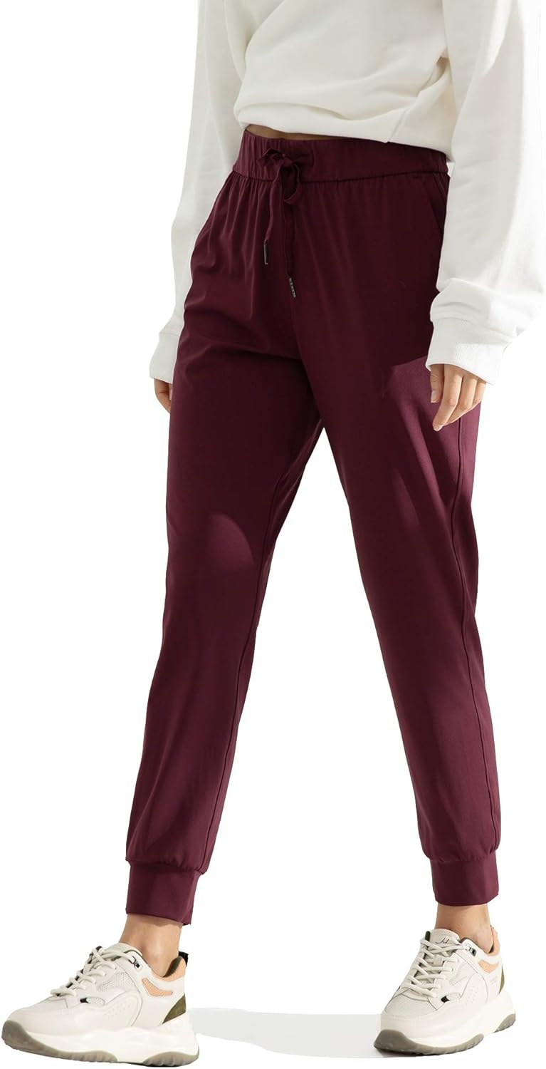 AJISAI Women's Joggers Pants Drawstring Running Sweatpants with Pockets Lounge W...