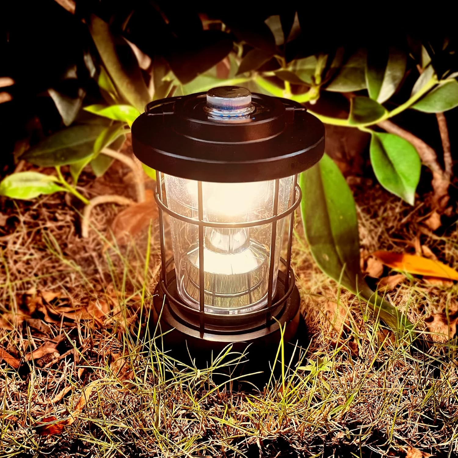 Best Rechargeable Camping Lantern, Special Retro Outdoor Portable Lantern, Innov...
