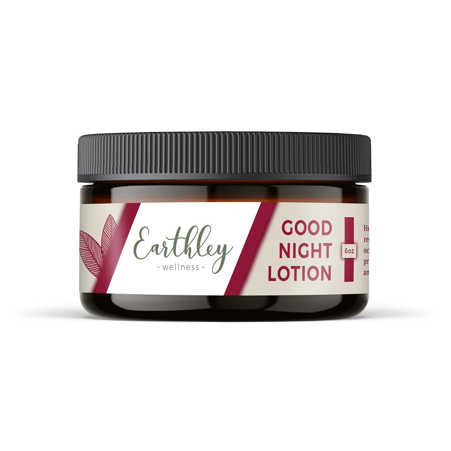 Earthley Wellness, Good Night Lotion, Magnesium Lotion, Apricot Oil, Shea Butter...