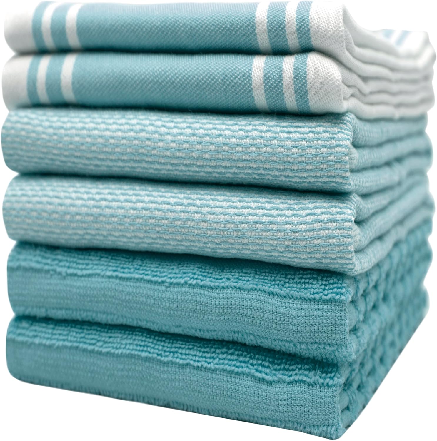 Premium Kitchen Towels (20”x 28”, 6 Pack) | Large Kitchen Hand Towels | Kitchen...