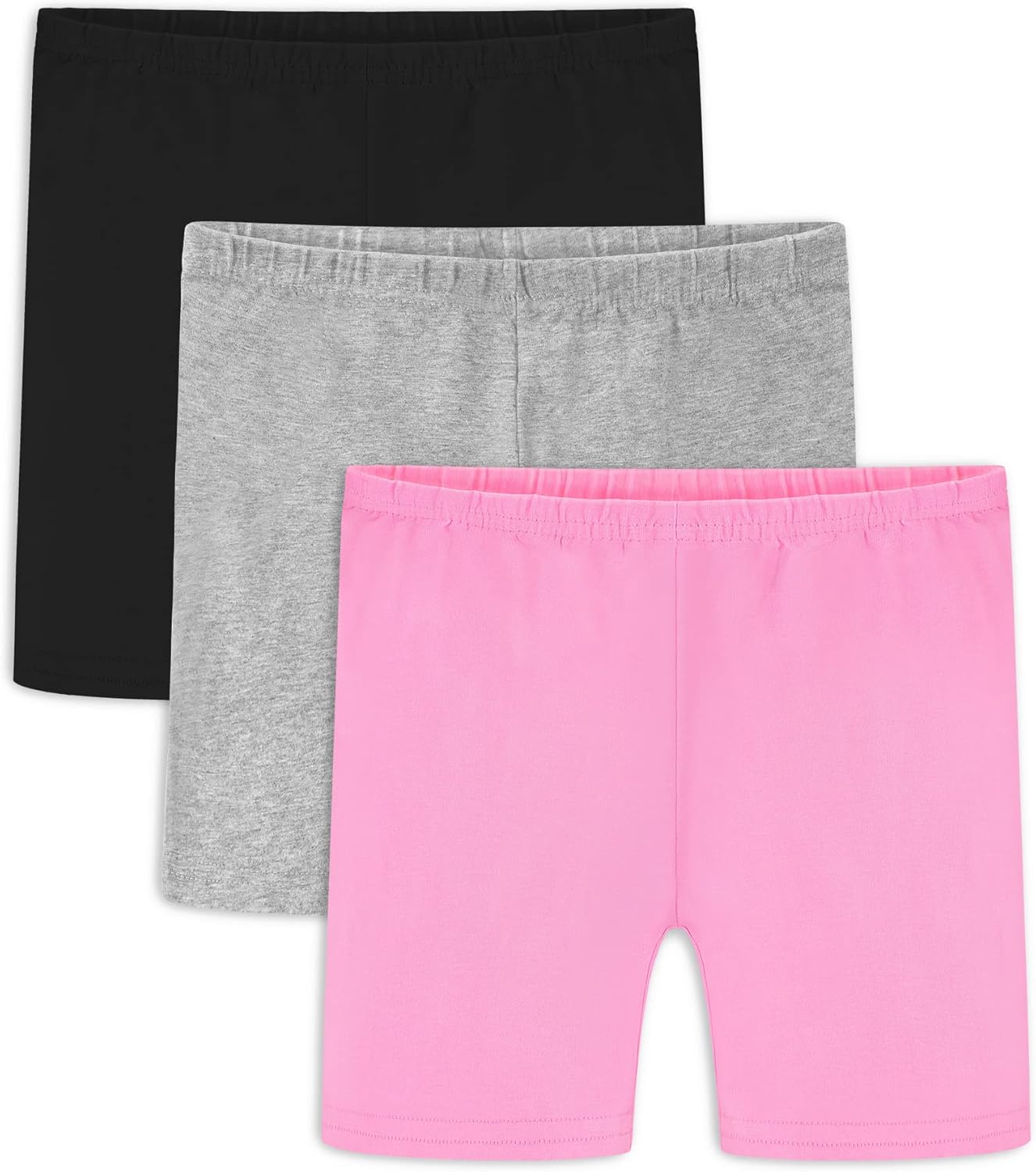 Auranso Girls Bike Shorts Dance Breathable and Safety Biker Under Dress Shorts B...