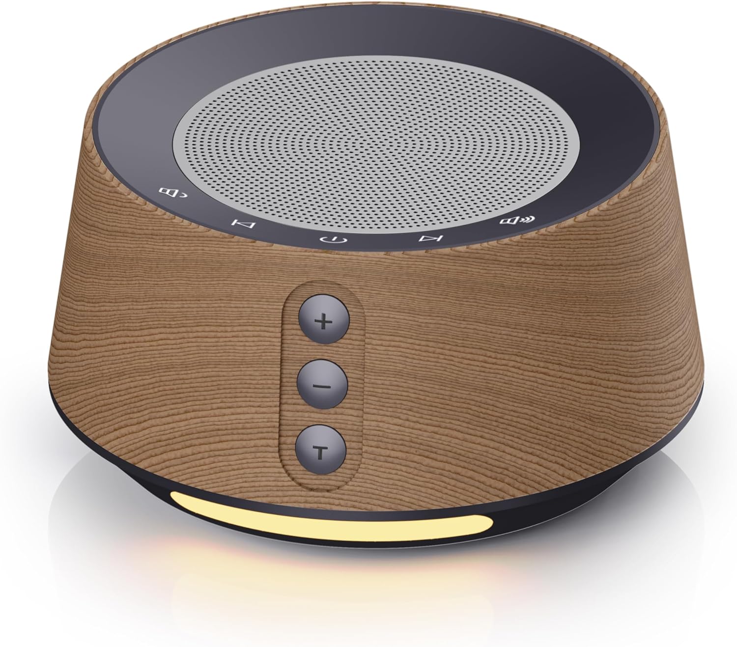 BGOVERSS White Noise Sound Machine with 14 Soothing Sounds and 10 Levels Night L...