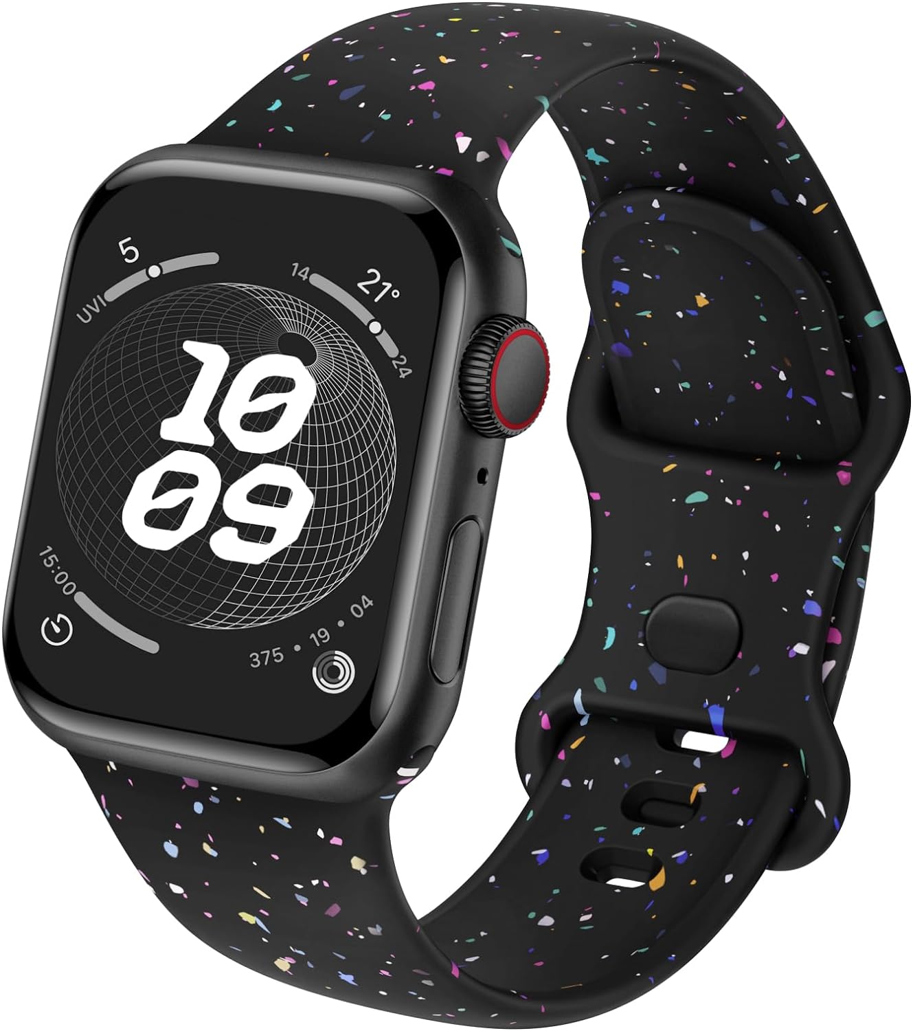 Joehwerr Sport Strap Compatible with Apple Watch Straps 40mm 41mm 38mm 42mm 44mm...