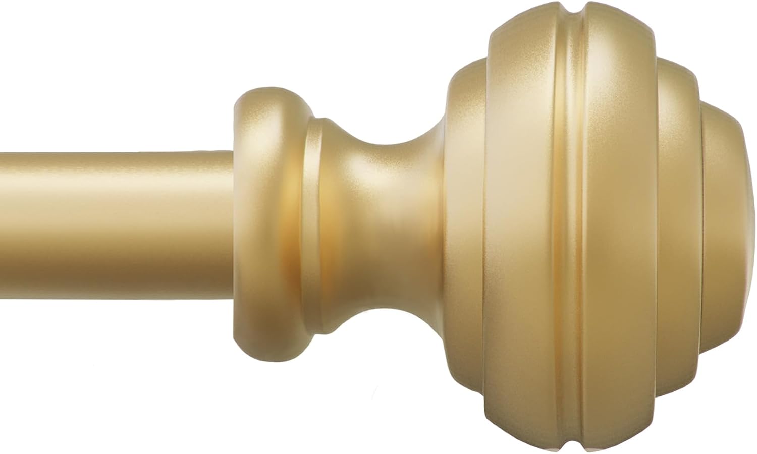 Curtain Rods for Windows 66-120 inch,3/4 inch Heavy Duty Adjustable Decorative C...