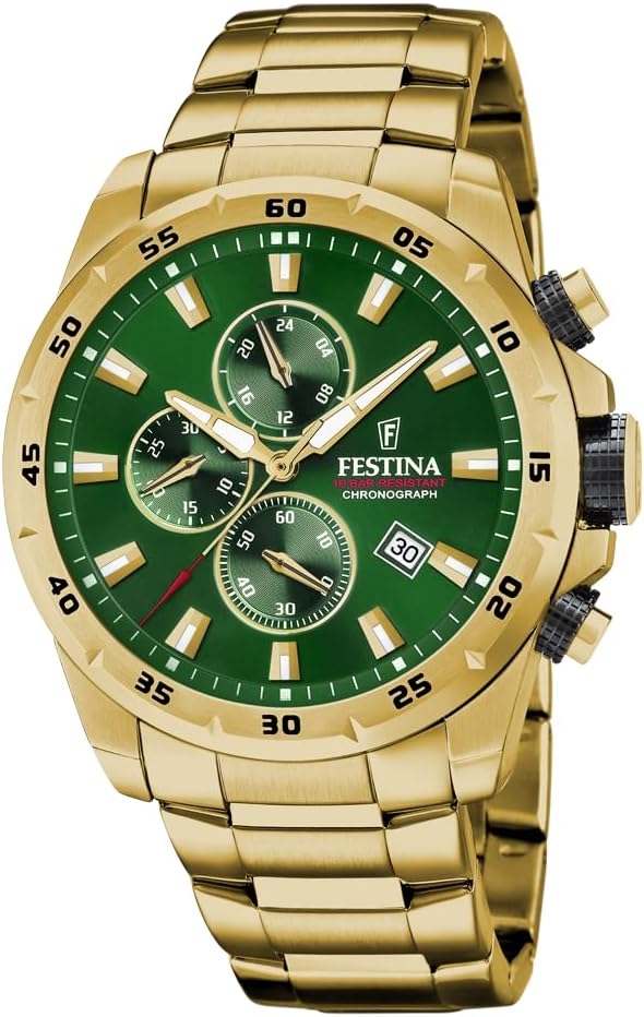Best Festina F20541/3 Men's Watch, Special Analogous Quartz Watch with Stainless...