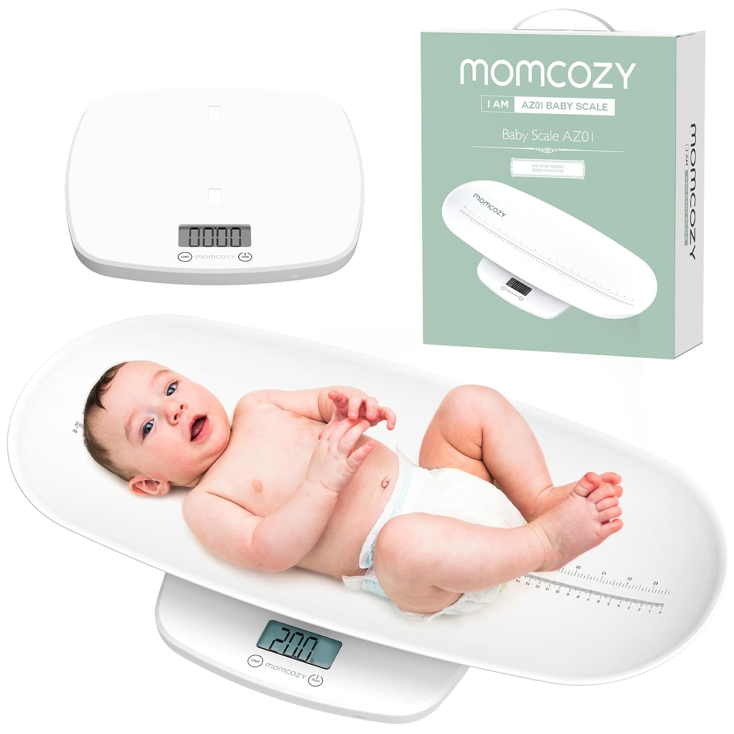 Momcozy Baby Scale, Multi-Function Scale for Toddl...