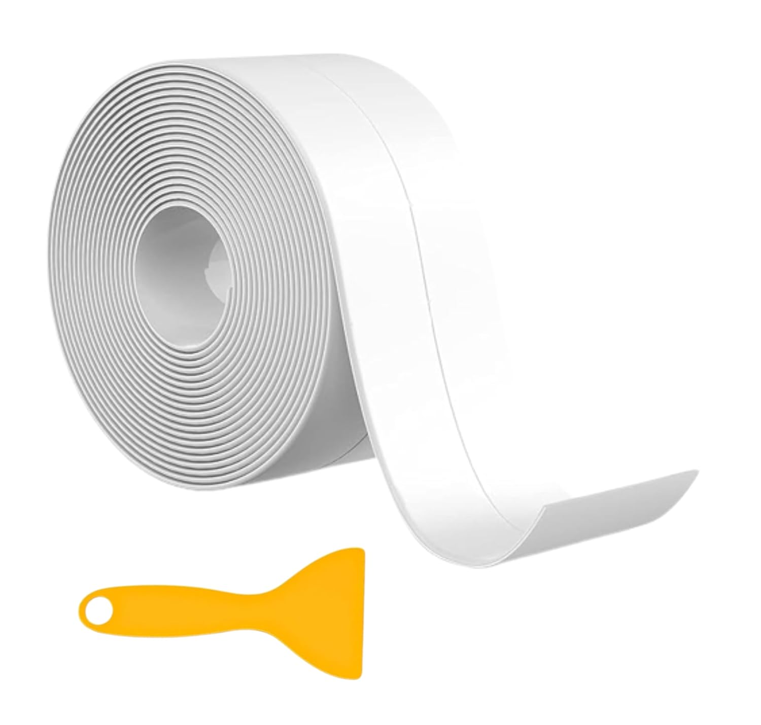 DEVOTIK 11 ft Bath Sealant Strip, Caulk Strip Adhesive Sealant tape with Sealing...