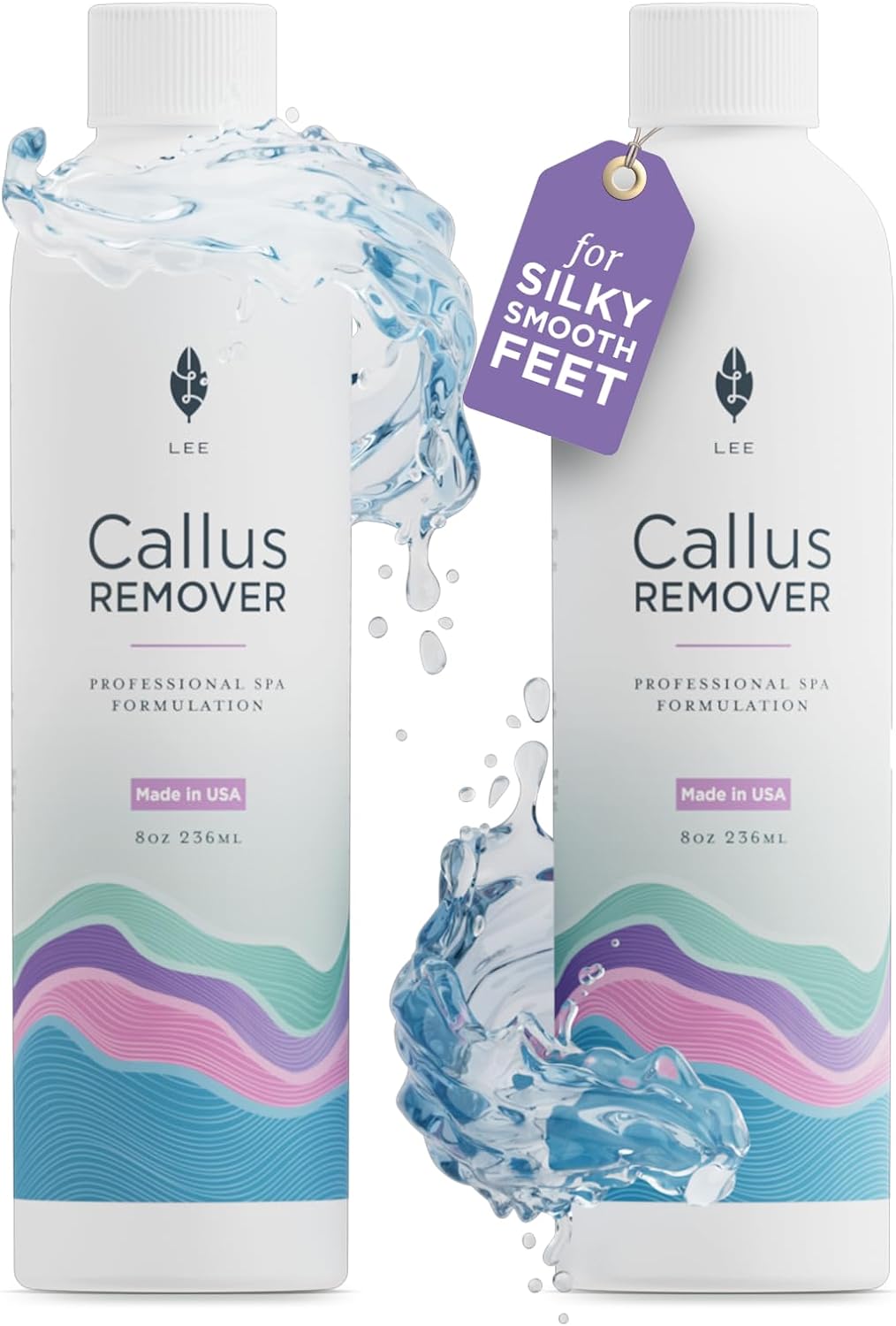Lee Beauty Professional Callus Remover for Feet - Original, Powerful Formulation...
