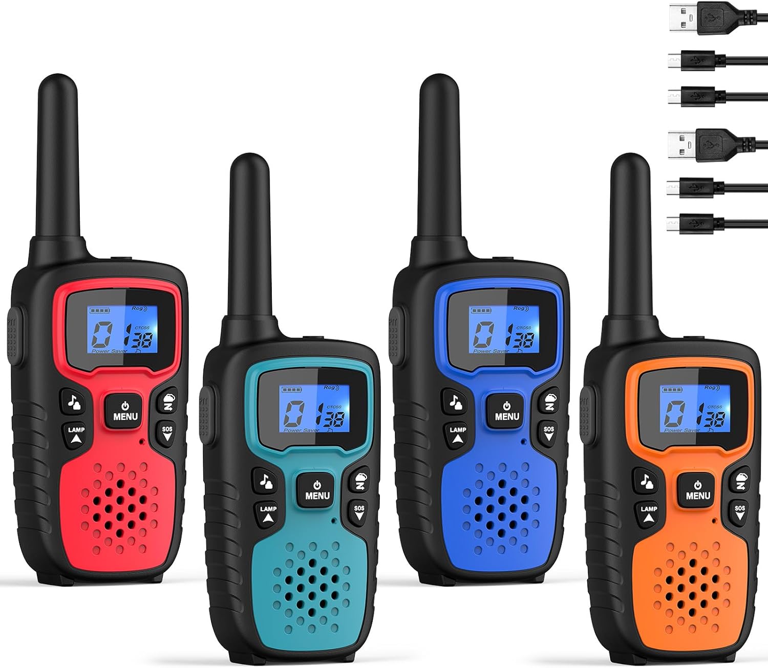Walkie Talkies for Adults Long Range-Wishouse Handheld 2 Way Radios Rechargeable...