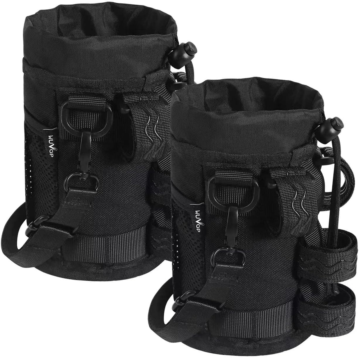 Bike Cup Holder, Water Bottle Holder Handlebar for Bike with Mesh Pockets, Unive...