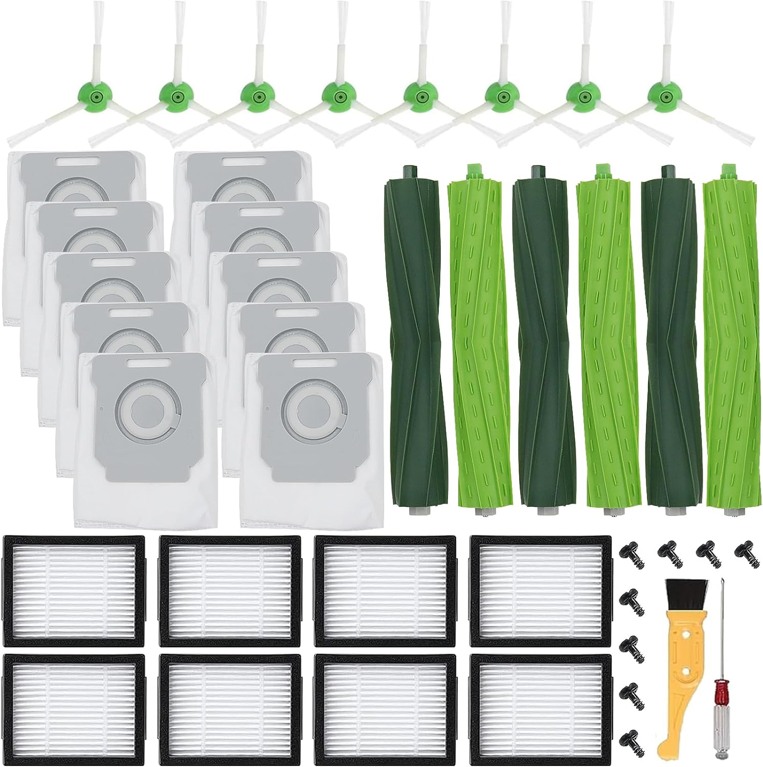 29 Pack Replacement Parts for iRobot Roomba E/i/j Series, E5 E6 E7 i2 i3 i3+i4 i...