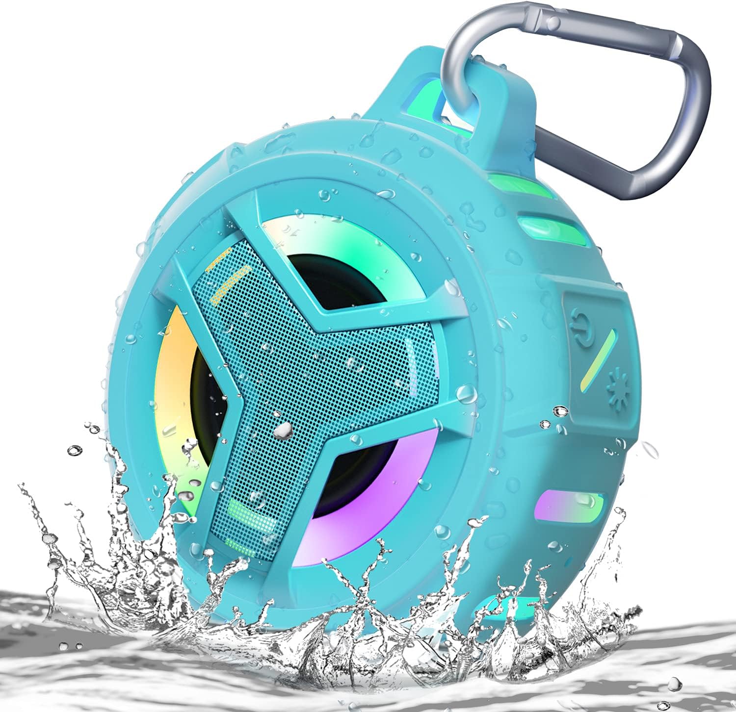 EBODA Waterproof Bluetooth Shower Speaker, IPX7 Floating Portable Wireless Small...
