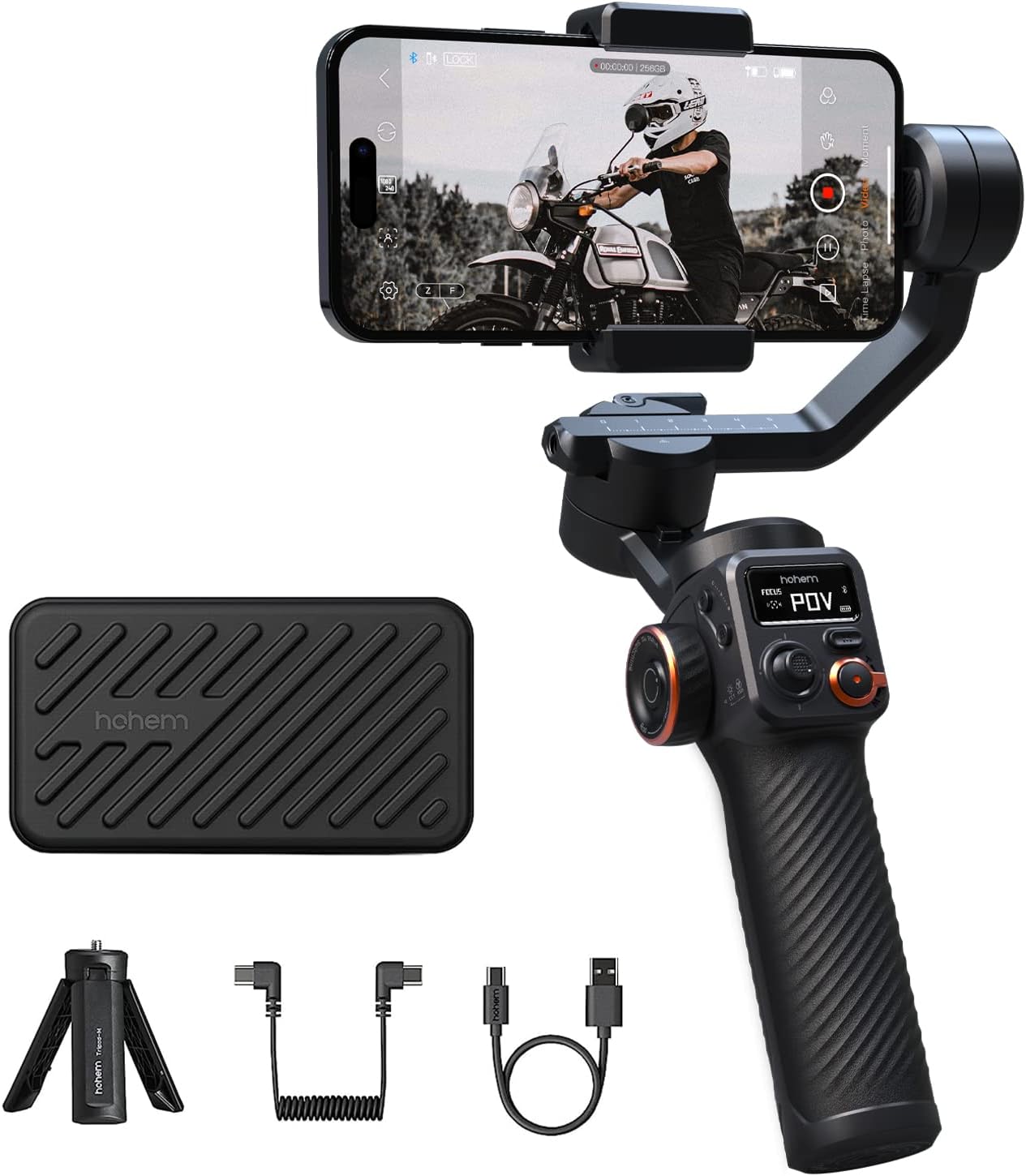 hohem iSteady M6 Gimbal Stabilizer for Smartphone,...