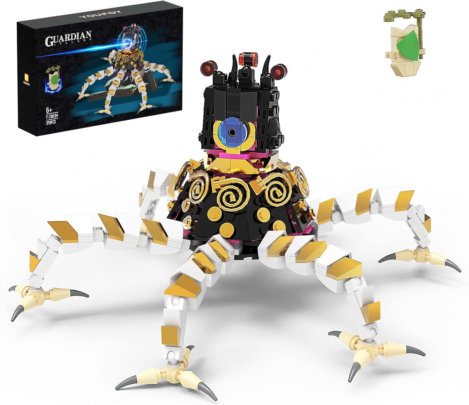Guardian Building Blocks Kit, Hyrule Guardian and Korok Building Set, Unique BOT...