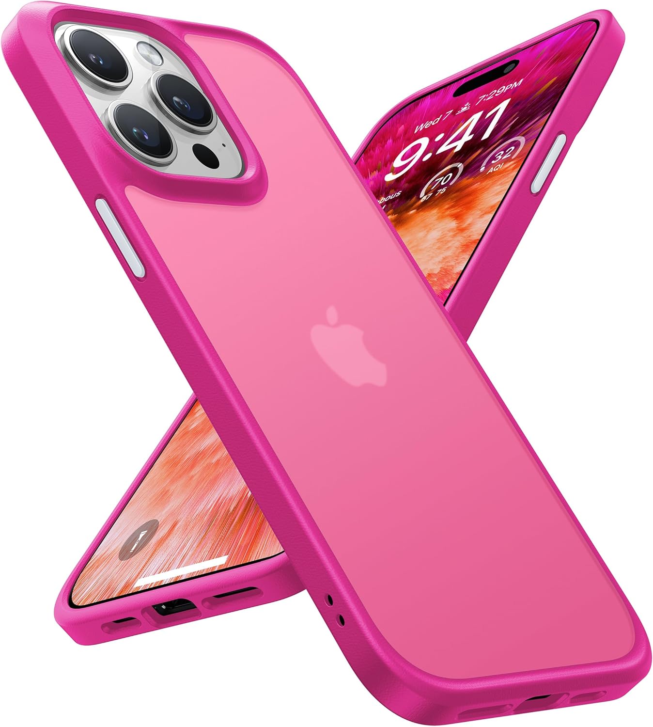 TORRAS Shockproof for iPhone 15 Pro Case 6.1", 12FT Military Grade Drop Tested,...