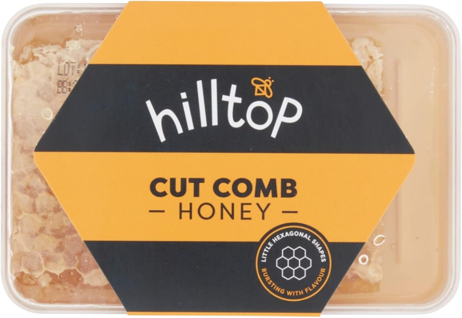 Hilltop Honey Cut Comb Slab 200g - Pure and Natural | Premium Quality and Tested...