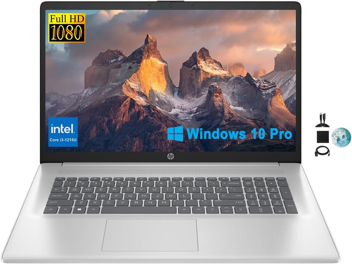HP 17.3" FHD Business Laptop 2024, 32GB RAM, 1TB S...
