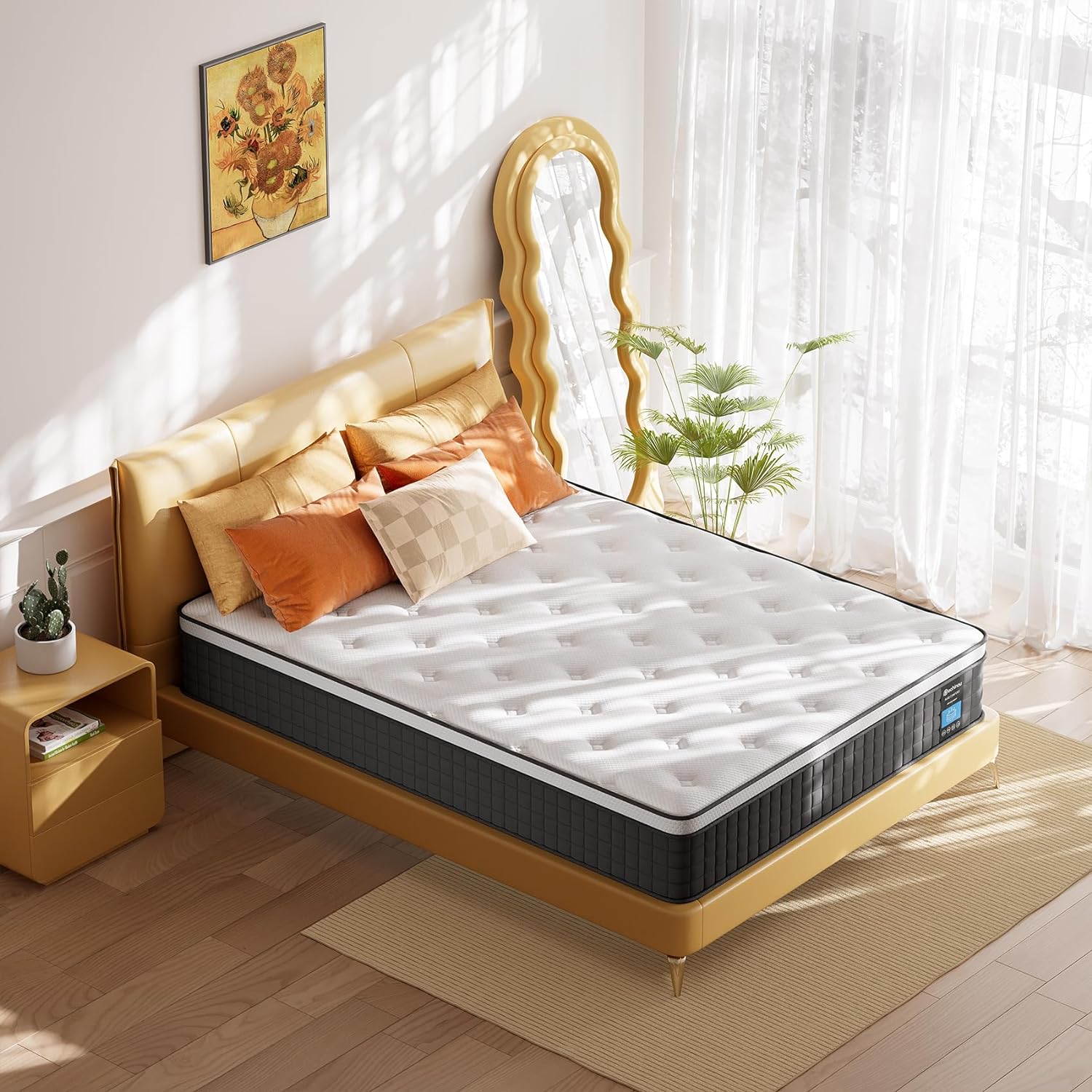 Mattress Full Size, 12 Inch Full Mattress with Individually Wrapped Pocket Coils...