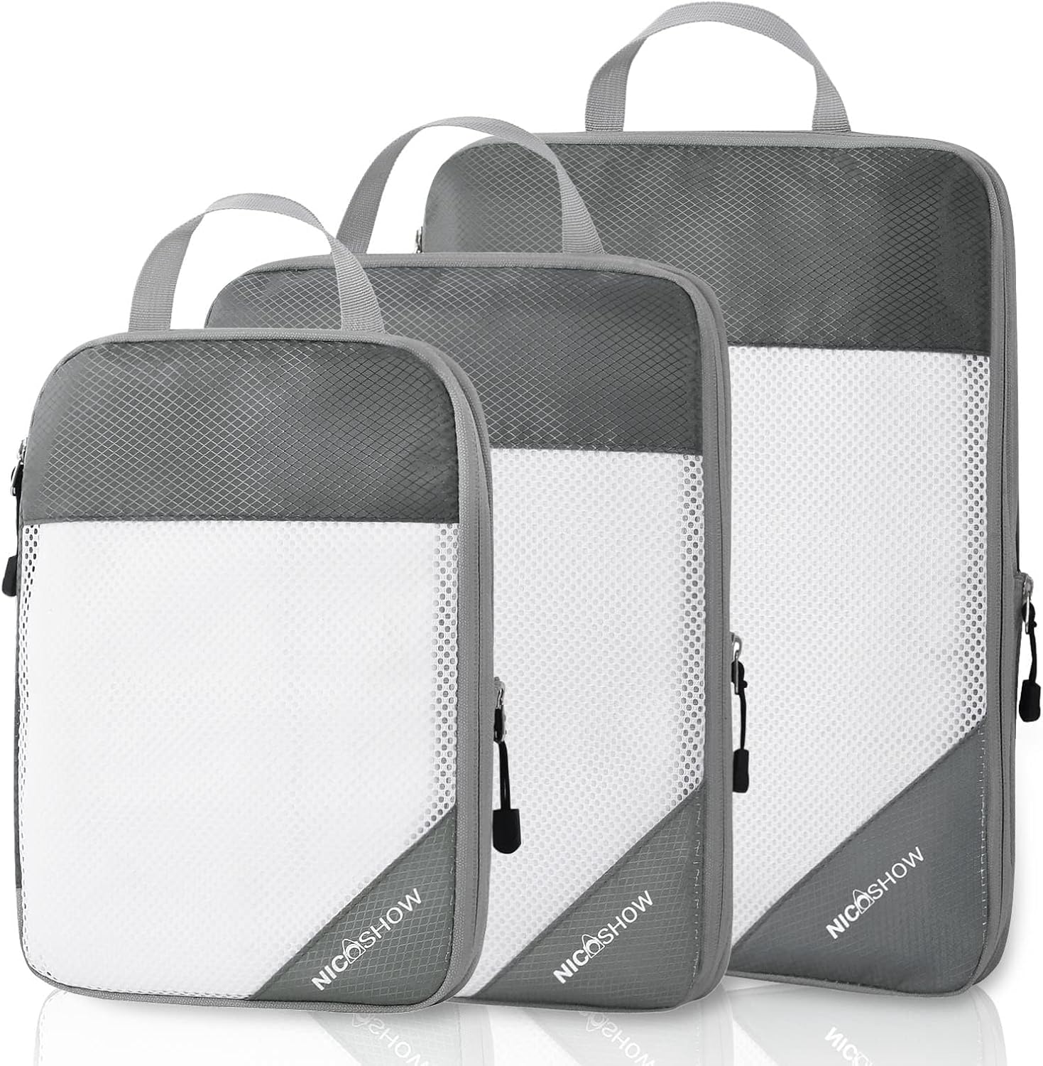 Compression Packing Cubes for Travel, Packing Cubes Compression Travel Essential...