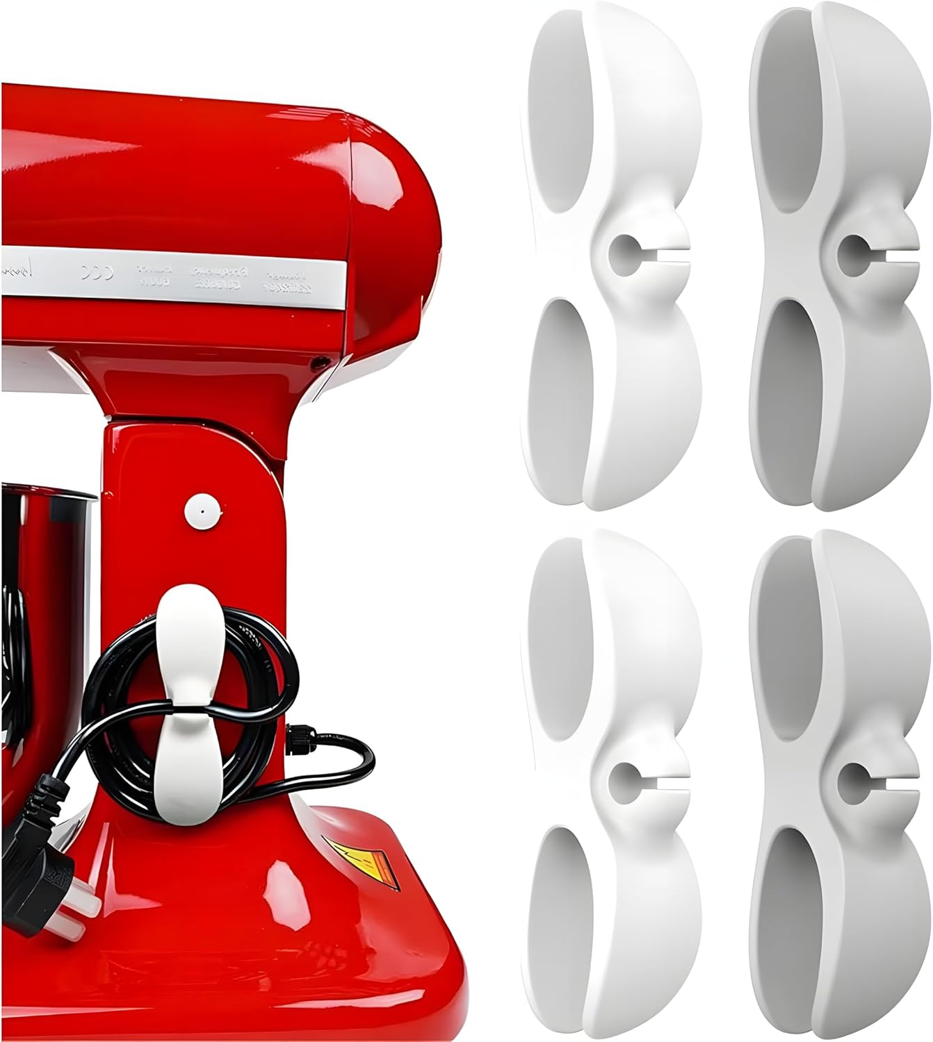 Best Cord Organizer 4 Pack, Special Self Adhesive Cord Organizer for Kitchen App...