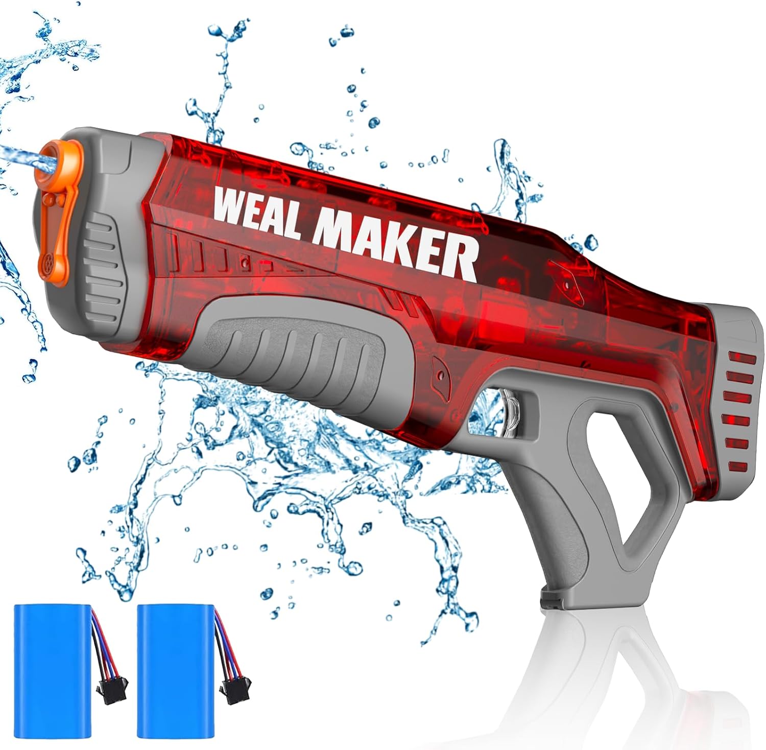 Self-Filling Function Electric Water Gun IP67 Waterproof, Automatic Pulse Quickl...