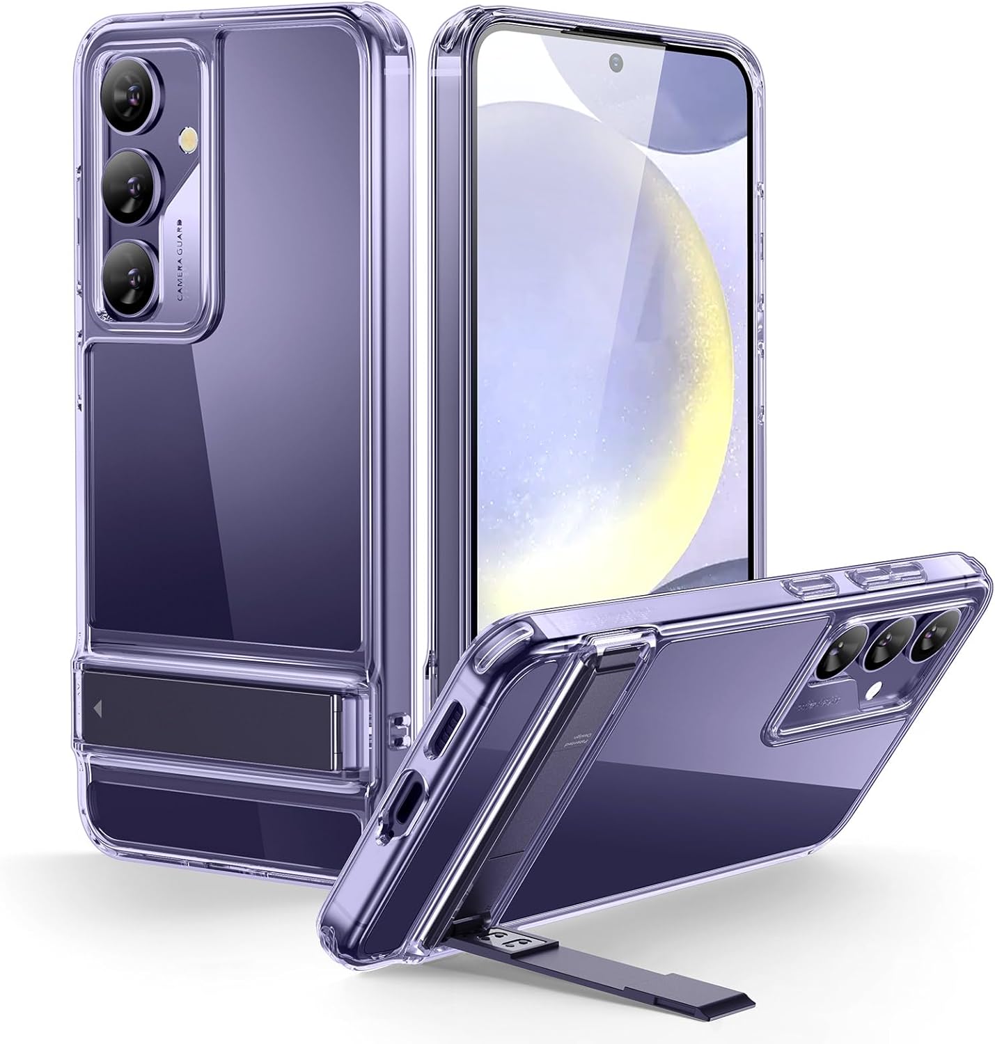 ESR for Samsung Galaxy S24 Case, Kickstand S24 Cover with 3 Stand Modes, Militar...