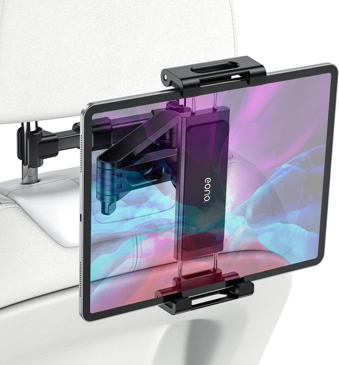 Eono Car Tablet Holder, Universal Stretchable Seat Headrest Mount with 360° Rota...