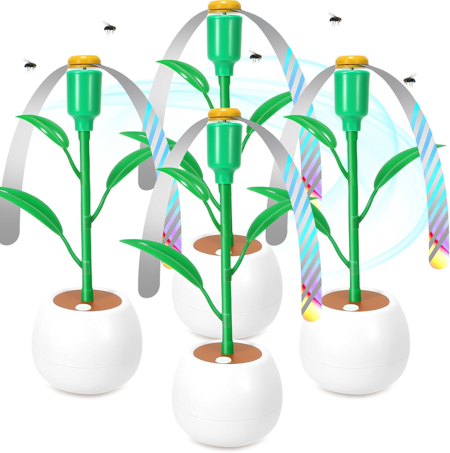 Fly Fans for Tables, Fly Repellent Fans Indoor Outdoor Food Fans Keep Flies Away...