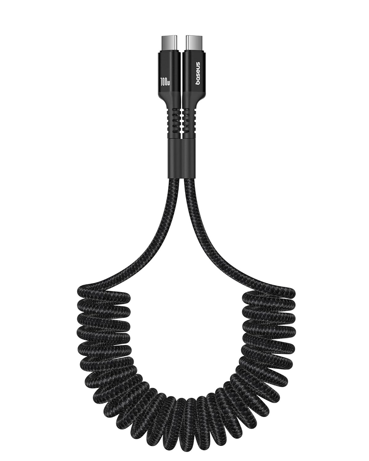 Baseus USB C Cable for Car, PD 100W 5A Fast Charging USB C Carplay Cable, Coiled...