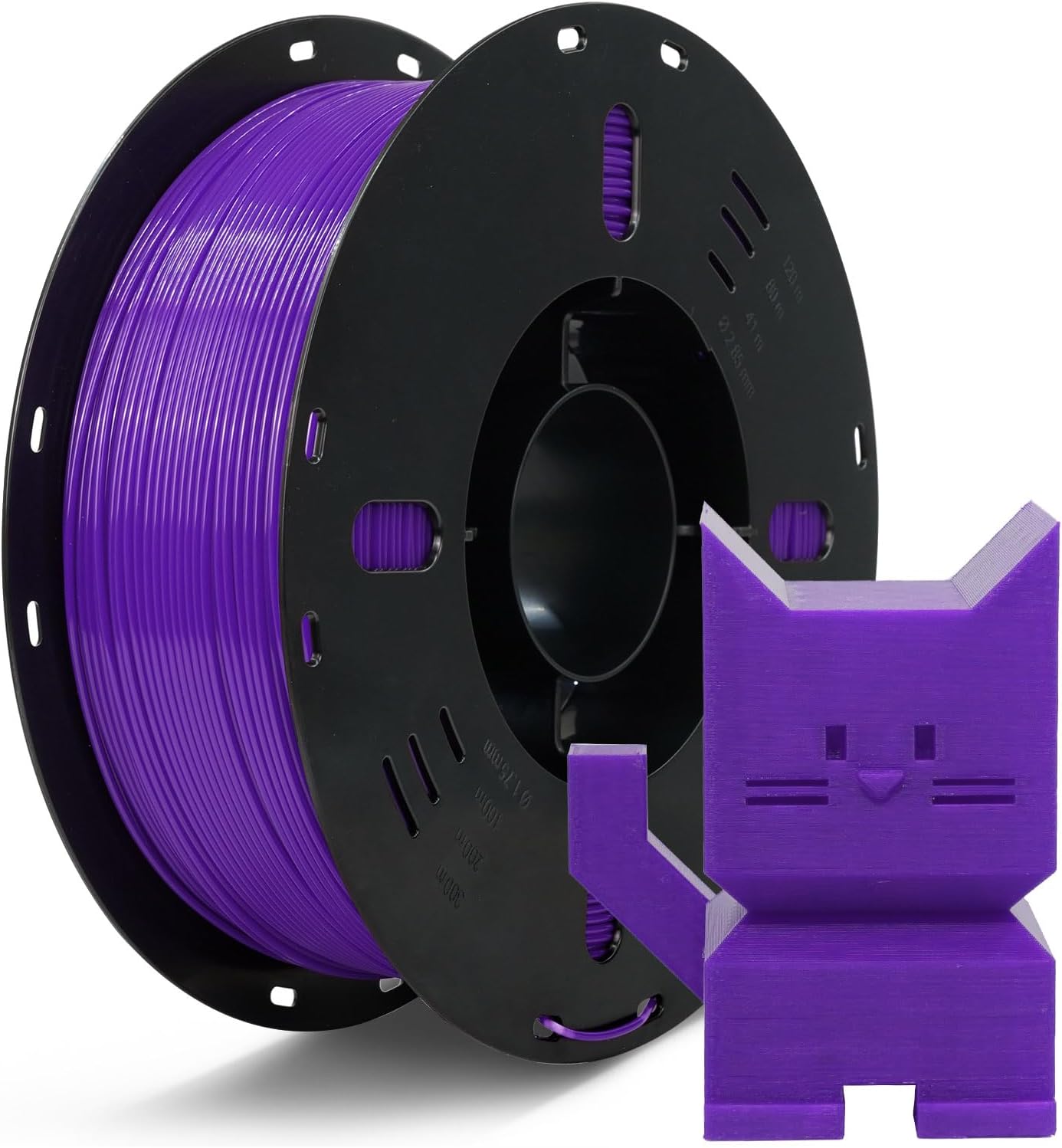 FilaBees PLA Filament 1.75mm Purple, Max 500mm/s High Speed 3D Printer Filament,...