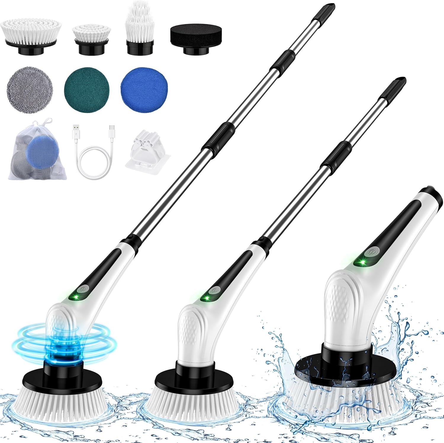 Sweepulire Electric Spin Scrubber RE1, 2024 New Full-Body IPX8 Waterproof Cleani...