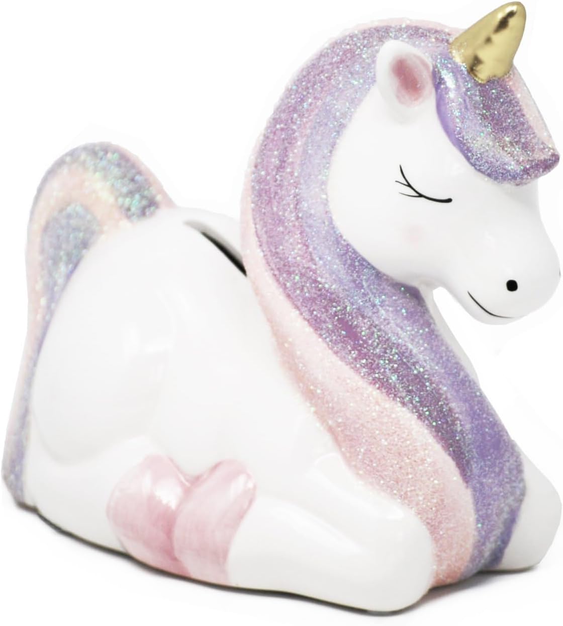 Hapinest Ceramic Unicorn Piggy Bank Gifts for Girls