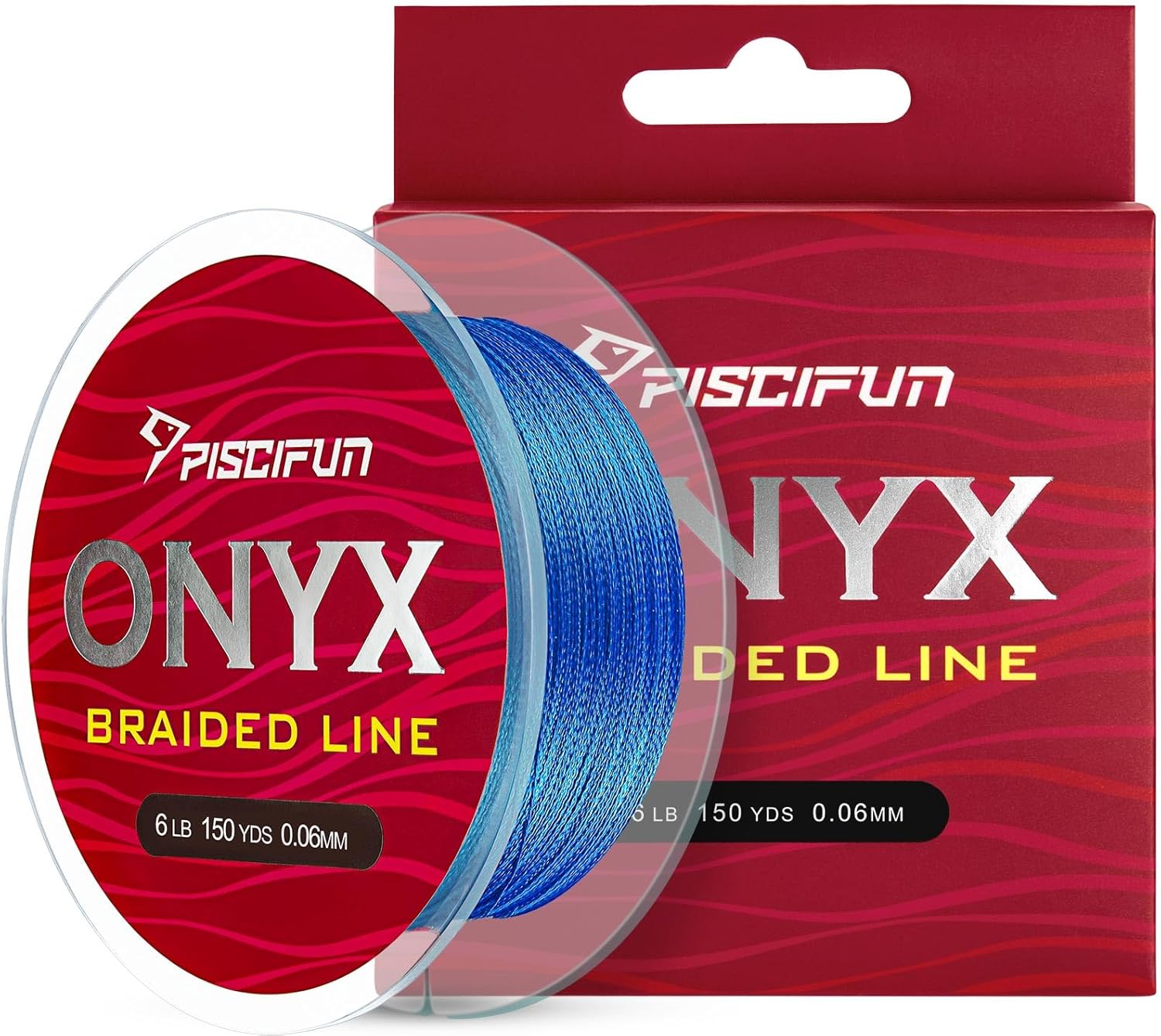 Piscifun Onyx Braided Fishing Line, Superline Abrasion Resistant Braided Lines,...