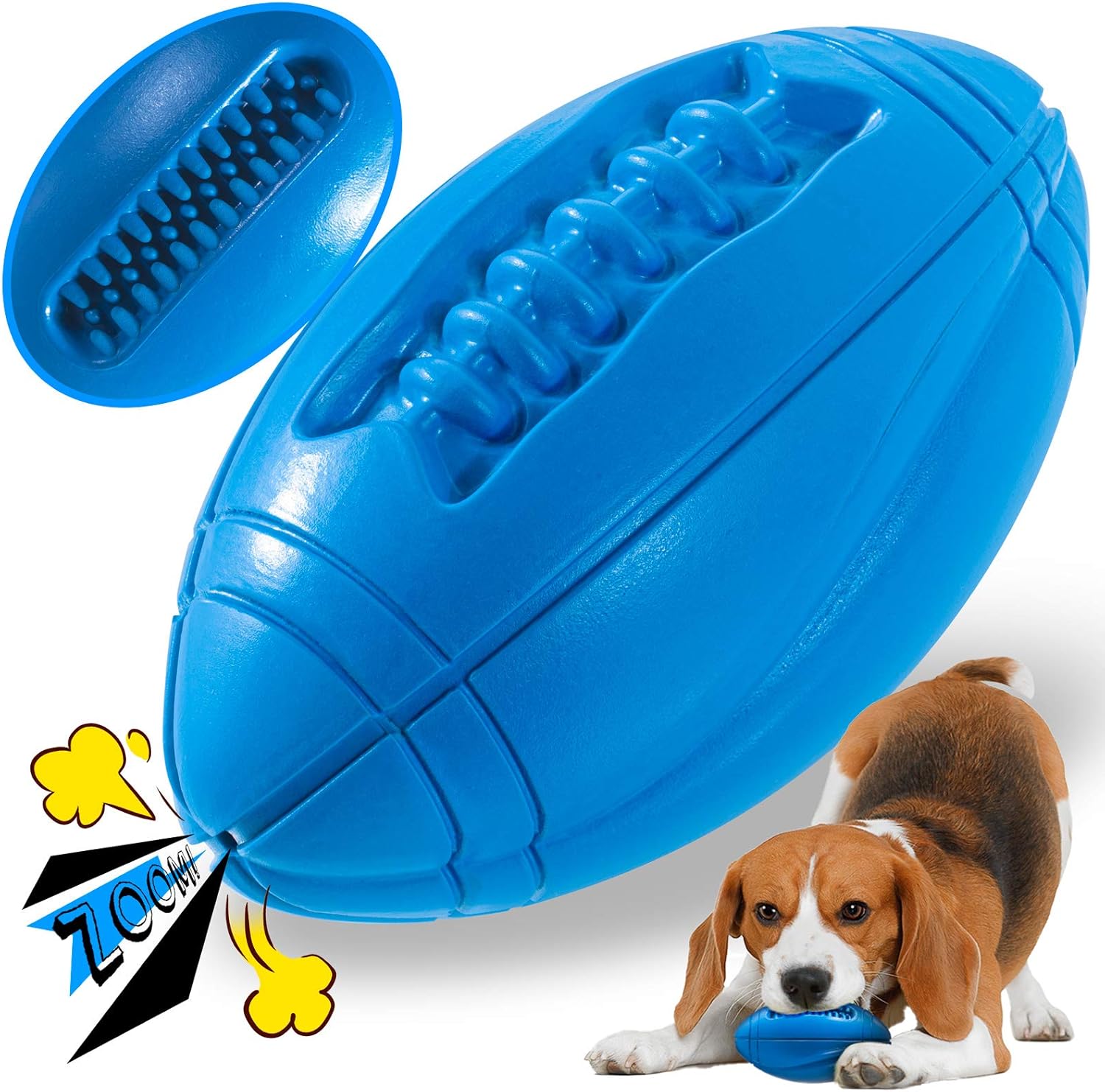 Apasiri Squeaky Dog Toys, Tough Dog Toys for Extreme Chewers, Dog Chew Toys for...