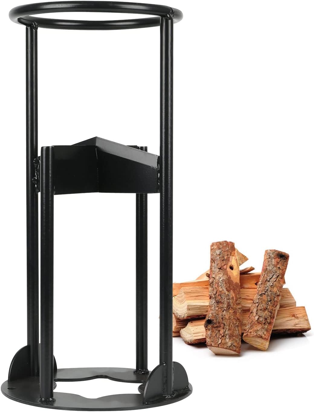 Firewood Kindling Splitter, Heavy Duty Power Log Splitter Manual Wood Splitter K...
