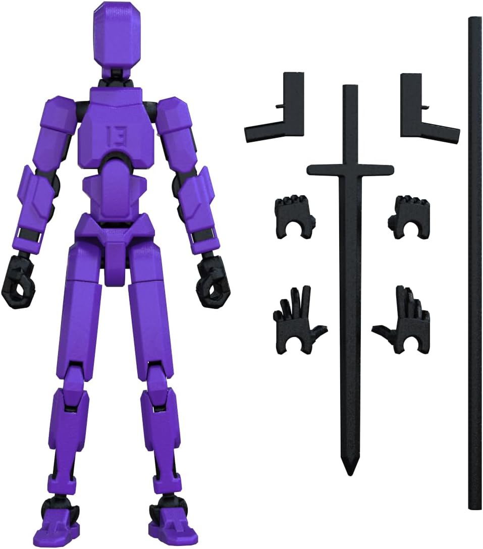 MerryXD Titan 13 Action Figure,Assembly Completed Dummy 13 Action