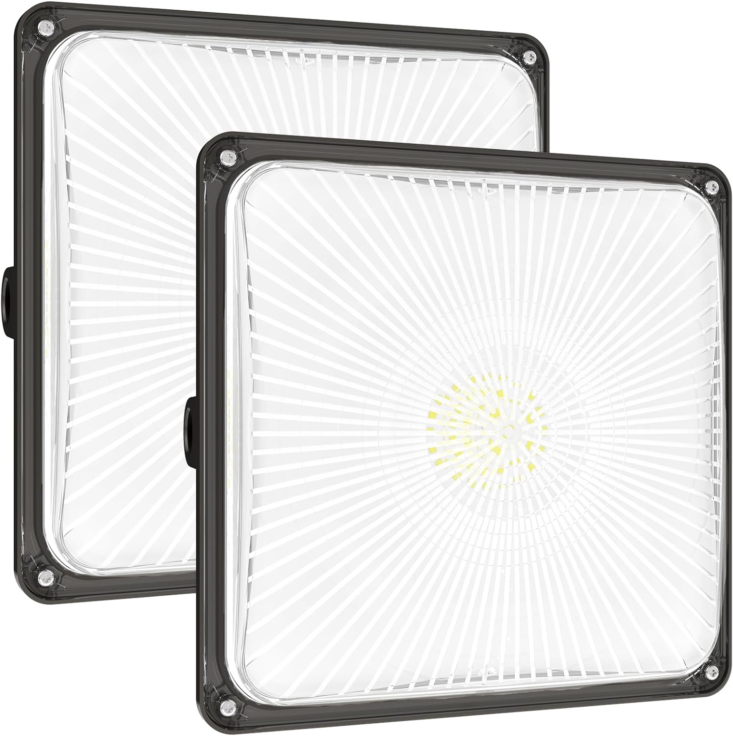 HYPERLITE LED Canopy Light 60W 2Packs,5000K Daylight Canopy LED Lights Outdoor,8...