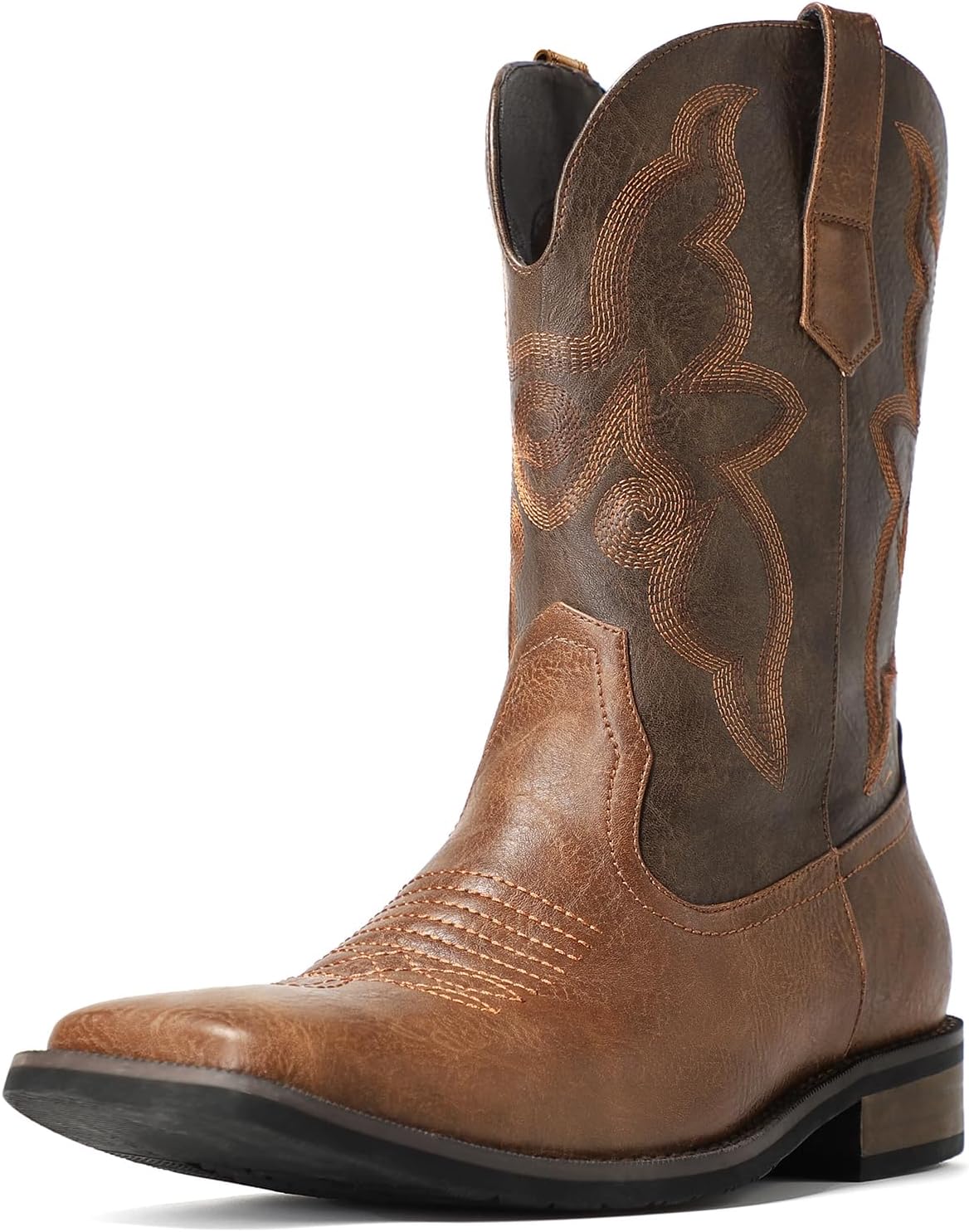 Cowboy Boots For Men - Western Boot Men's Cowboy Boots With Square Toe | Cowboy...