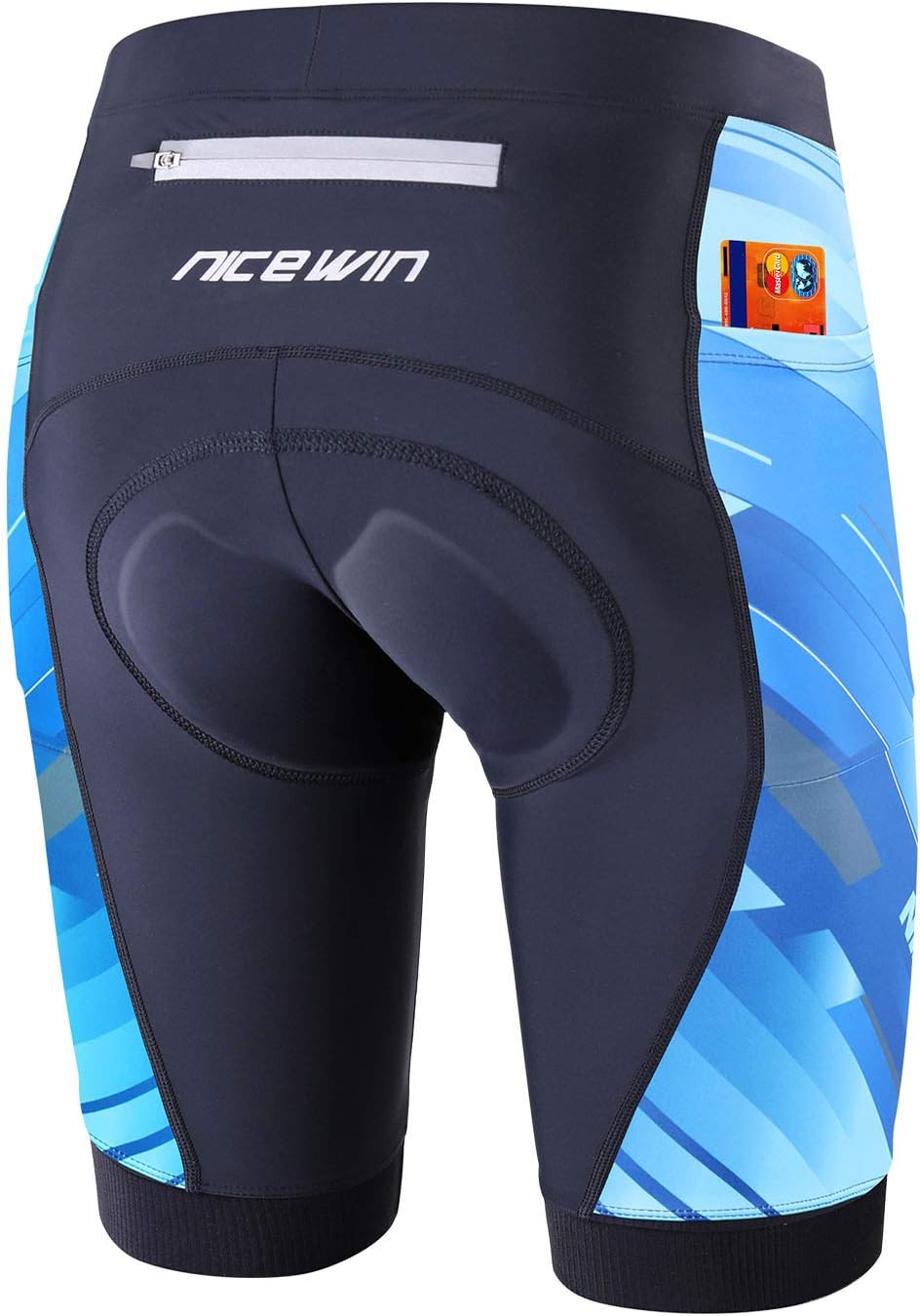 NICEWIN Biker Shorts for Women Padded Cycling Tigh...