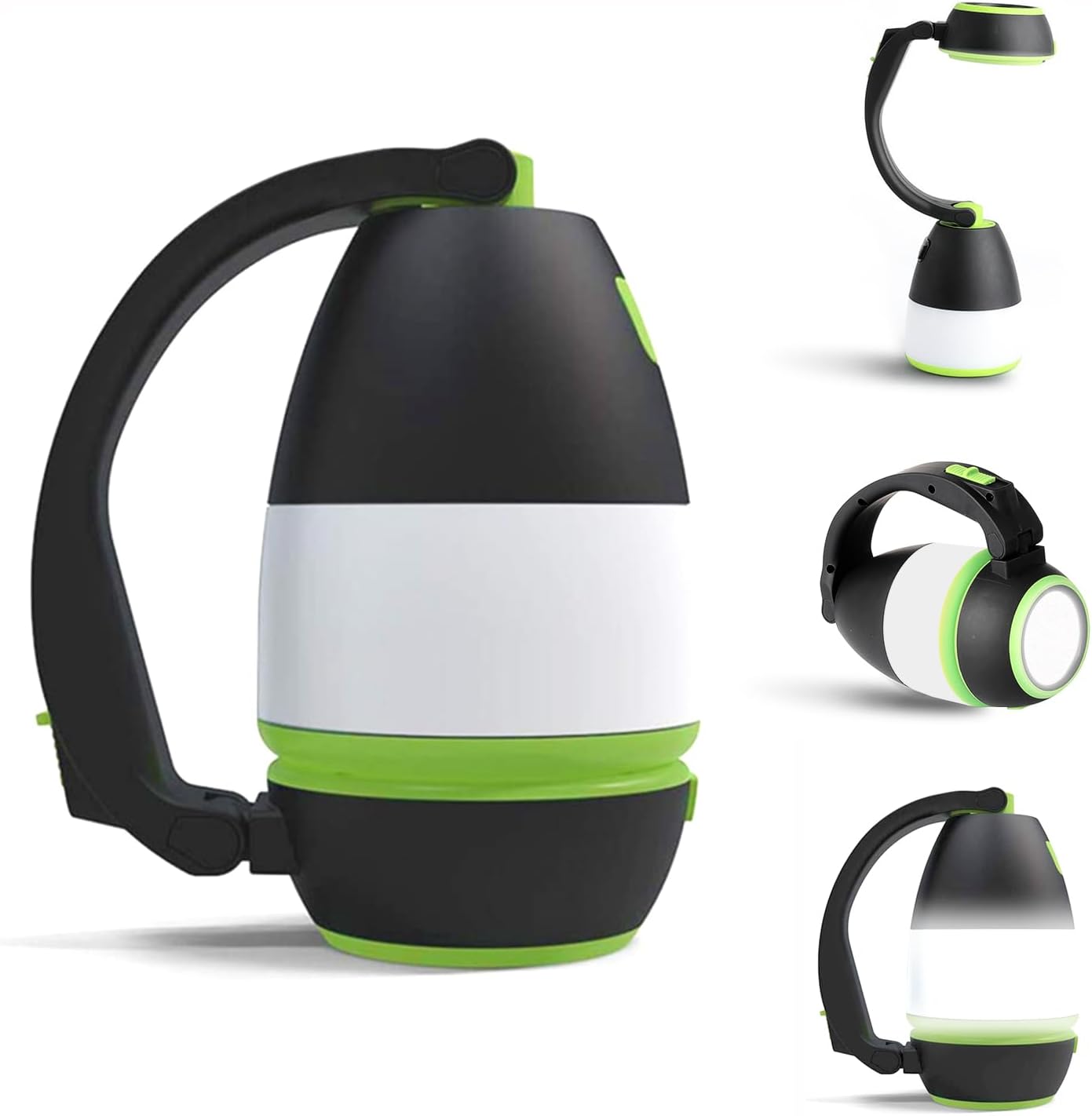 werktough Camping Lights rechargeable, Multifunctional 3 in 1 Combo LED Camping...