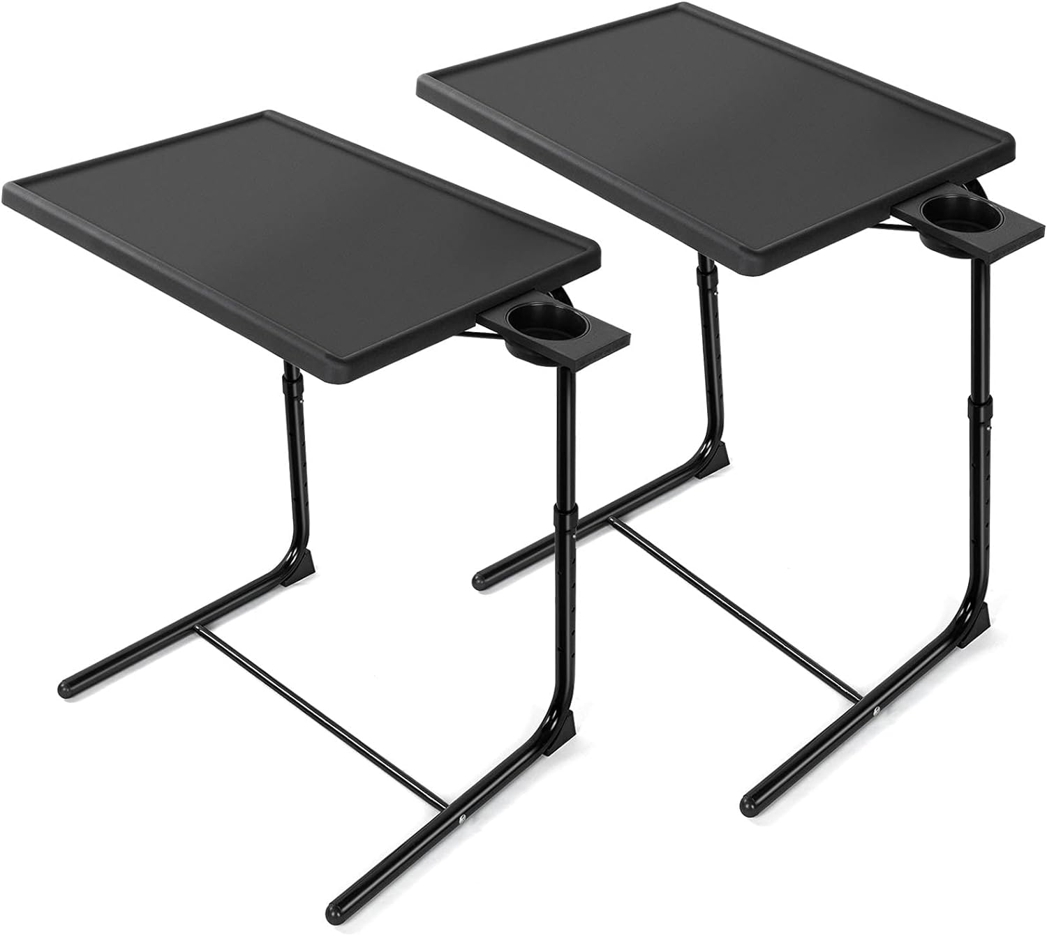 Adjustable TV Tray Table - TV Dinner Tray on Bed &...