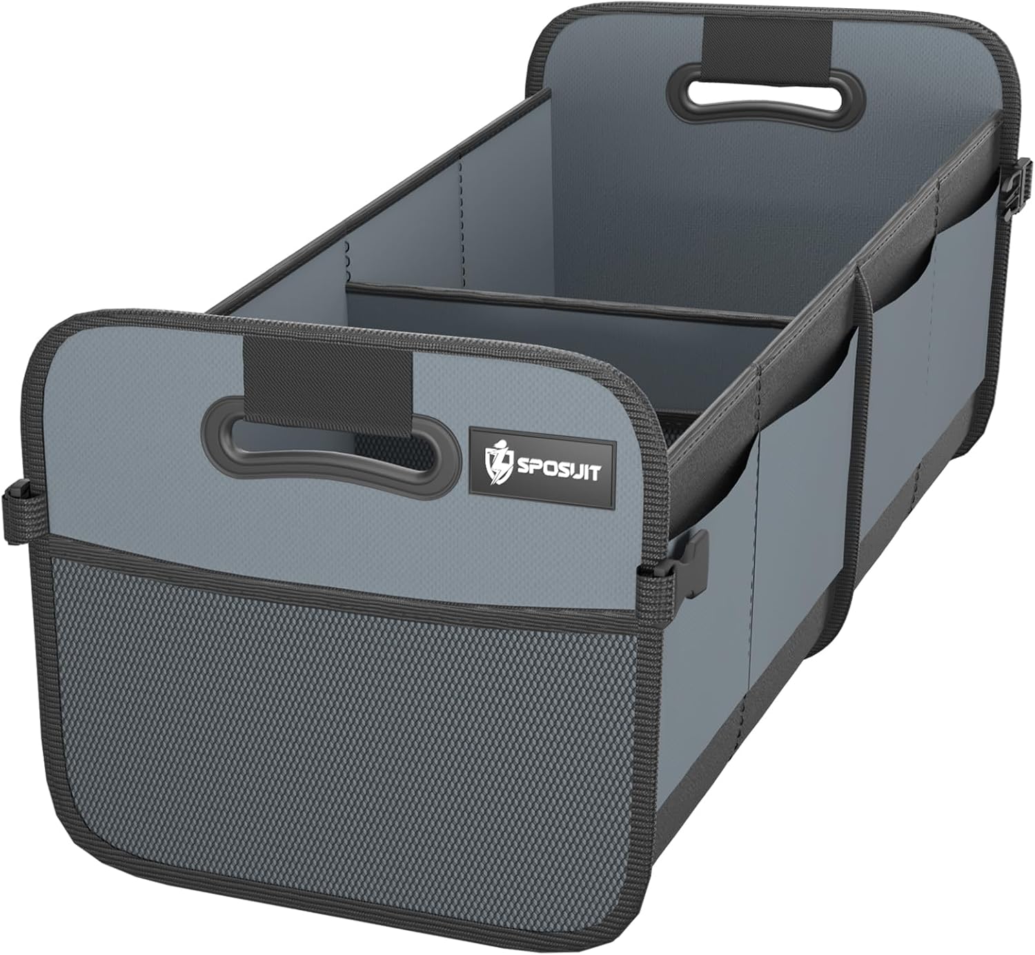 Sposuit Trunk Organizer for Car - 70L Collapsible Trunk Storage with 11 Pockets...