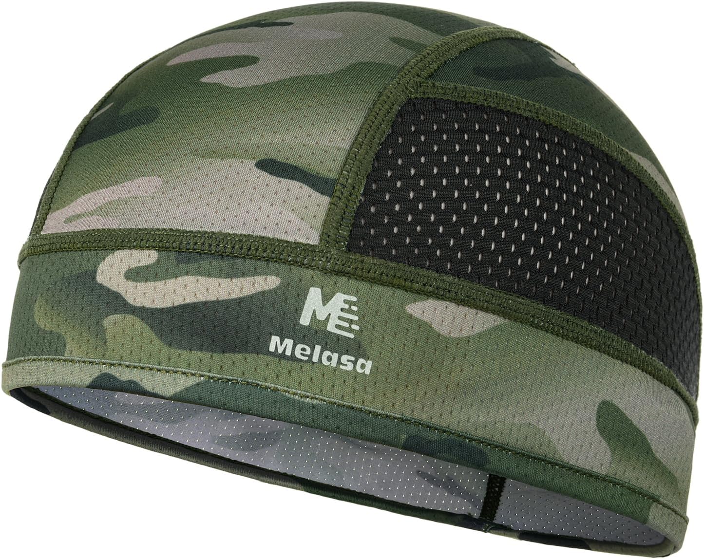 MELASA Cooling Skull Caps Helmet Liner, Lightweight Mesh Under Helmet Cycling Mo...