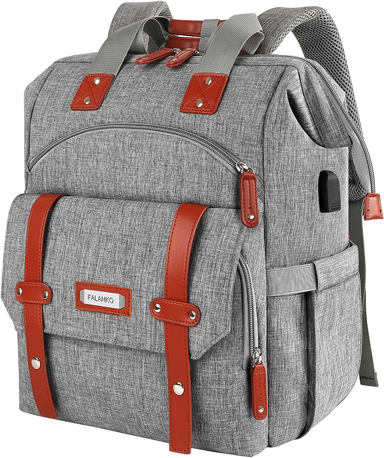 FALANKO Laptop Backpack for Women, 15.6 Inch Computer Backpack Doctor Teacher Wo...