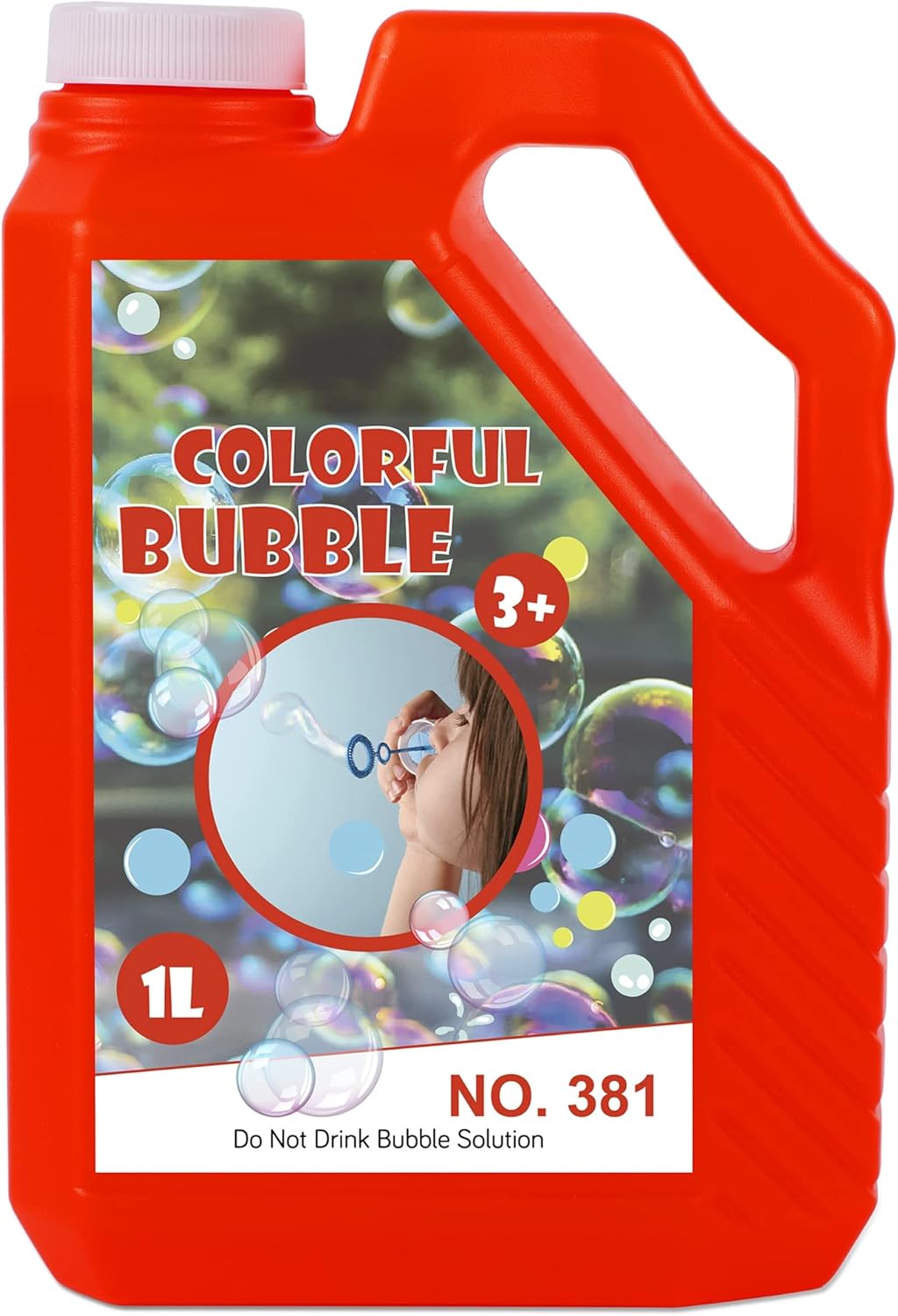 Lulu Home Bubble Concentrated Solution, 1 L/ 33.8 OZ Bubble Refill Solution for...