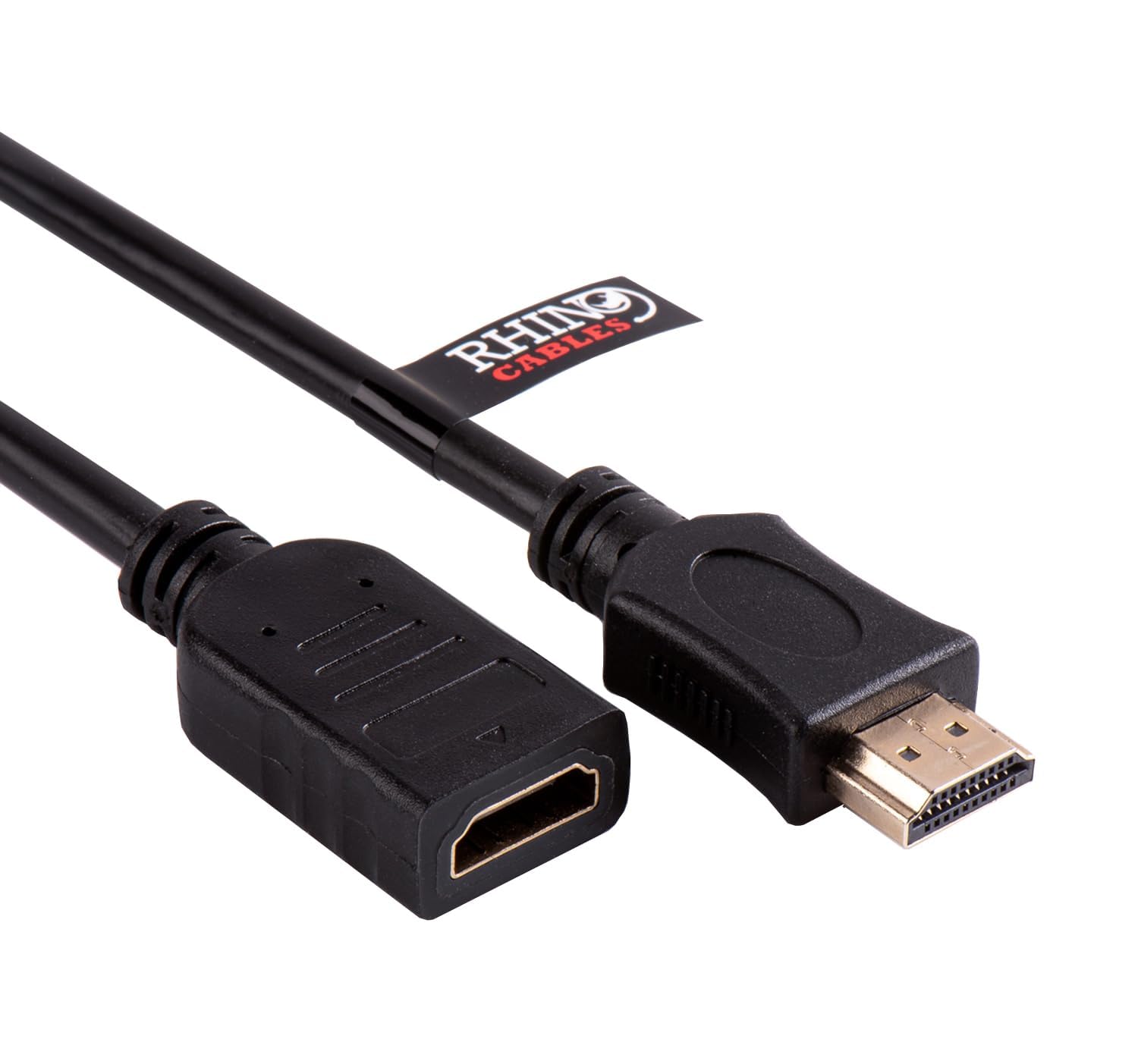 rhinocables Gold High-Speed HDMI Extension Cable, Extender Lead Supports 1080p,...