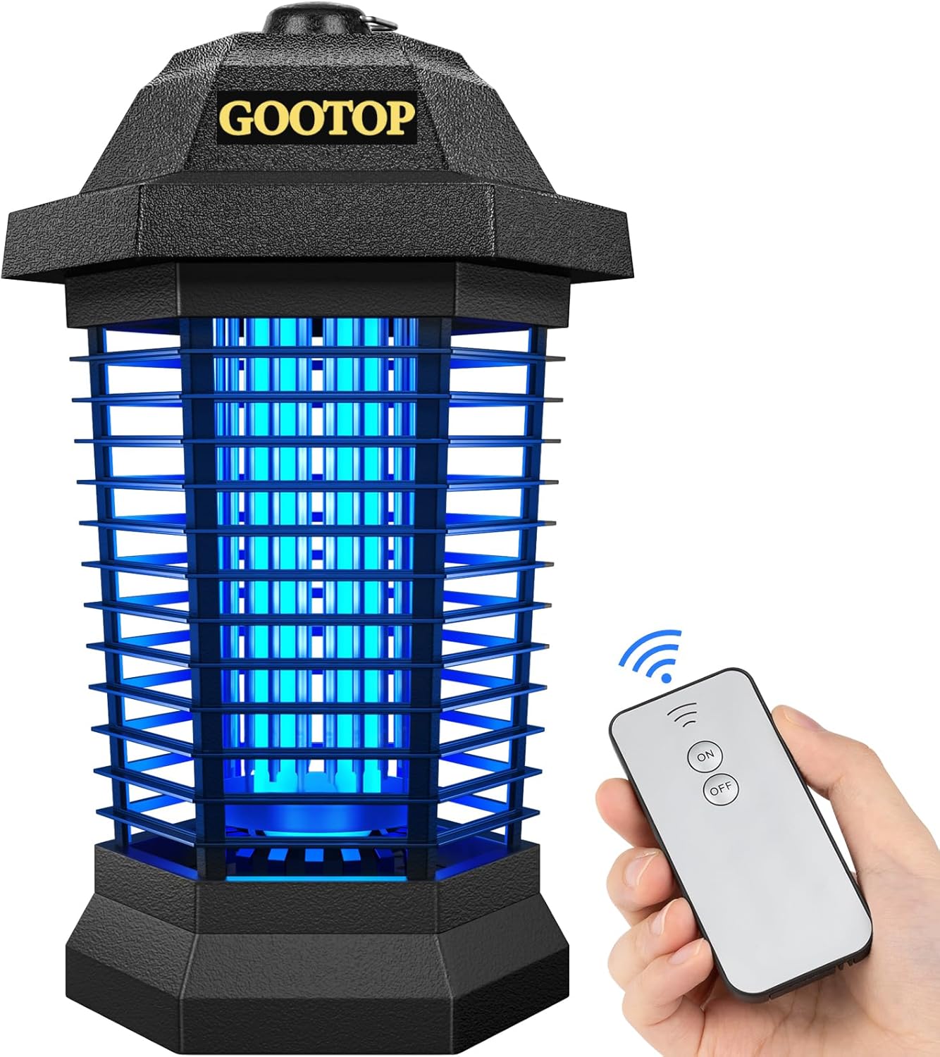 GOOTOP Remote Control Bug Zapper Outdoor Electric, Mosquito Zapper, Fly Traps, F...
