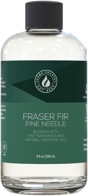 Fraser Fir/Pine Needle Scented Essential Oil/Reed Diffuser Oil Refill (8.5 Fl. o...